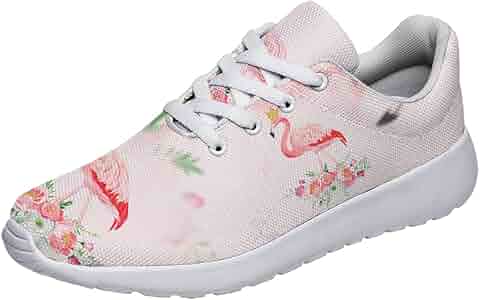 スニーカー [Insole Included] Tennis Woman Elly - Flamingo Amazon.com | Men Women Running Shoes,Pink Flamingo